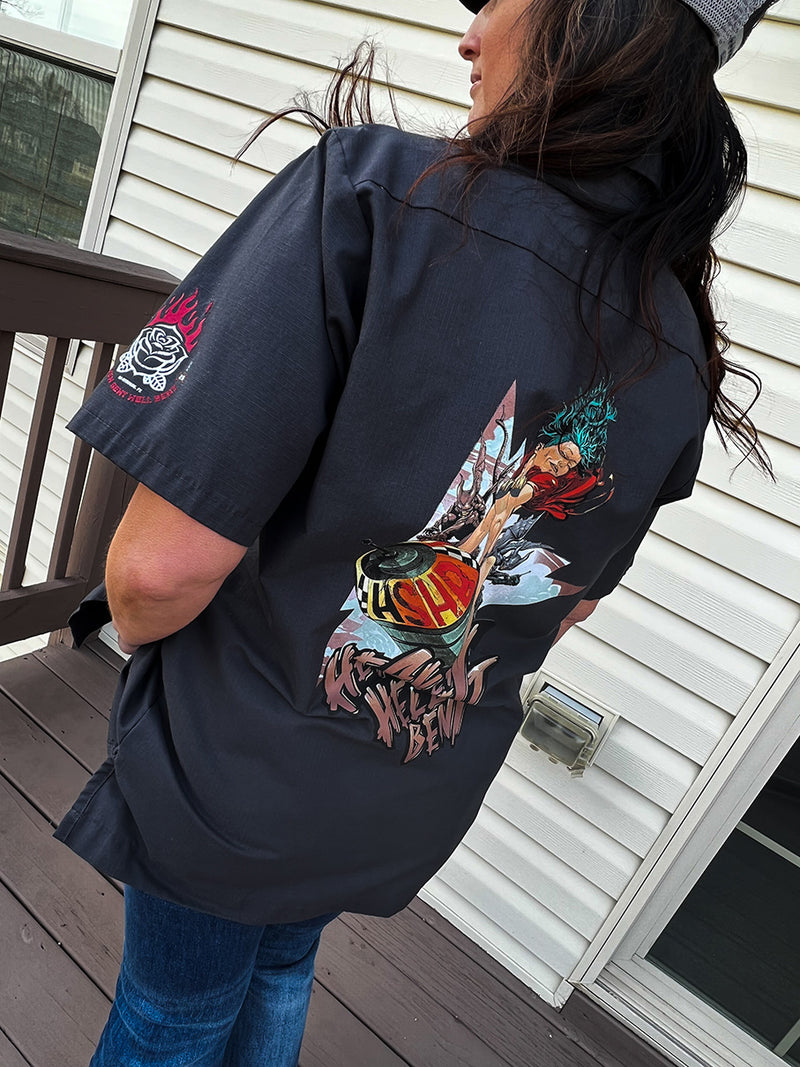 Ladies - Bomber Girl Work Shirt