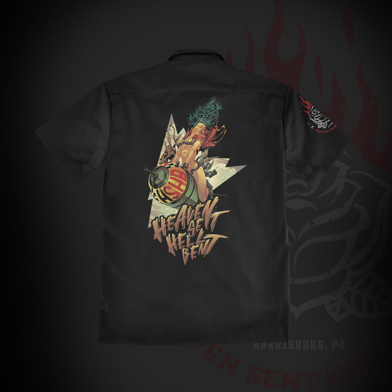 Ladies - Bomber Girl Work Shirt